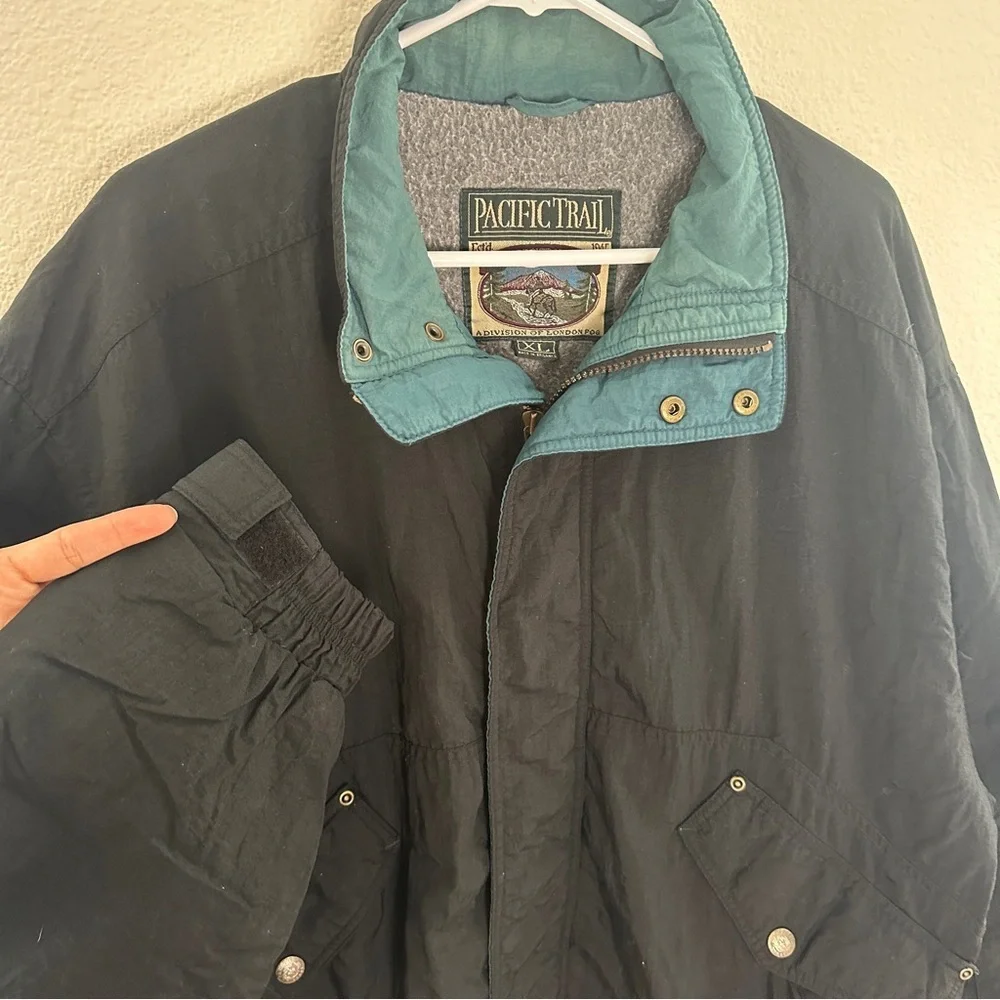 Vintage‎ Pacific Trail Jacket - 90s Gorpcore Fleece Lined - XL